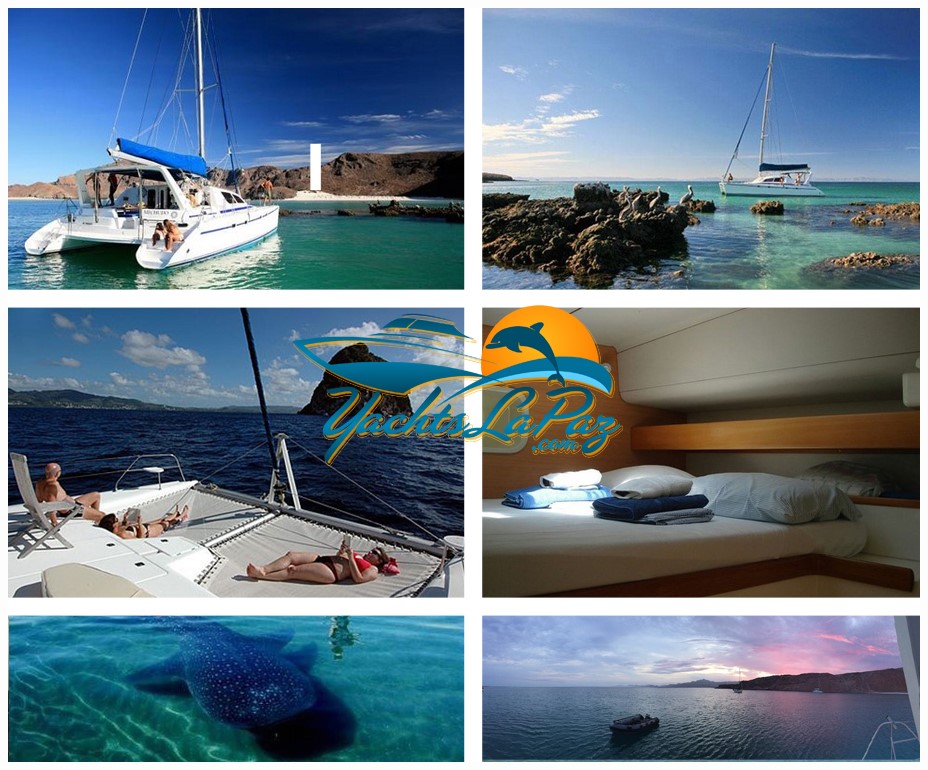 45 foot Catamaran Yacht Charters, Boat Rentals La Paz Baja Califonia sur Mexico, Mega Yachts, Cabo Charters, Sport Fishing,